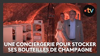 Un service privé et personnalisé de stockage de bouteilles de champagne pour clients fortunés [upl. by Waers]