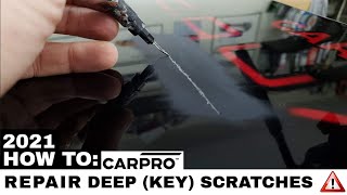 How to Repair a DEEP SCRATCH in Car Paint DIY Ogrebotina na Laku POPRAVLJANJE [upl. by Barnabas]