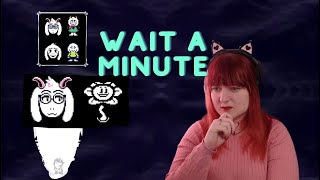 WHY DOES THIS MAKE SENSE  DELTARUNE  What is Ralsei  A Horrifying Theory  Part 2 Reaction [upl. by Notaek]