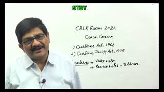 CBLR Exam 2022 Crash Course  Day 1 Lecture 1  The Customs Tariff Act 1975 [upl. by Adnelg123]