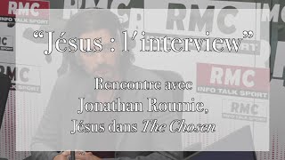 Église daujourdhui  «Jésus  linterview » rencontre avec Jonathan Roumie Jésus dans The Chosen [upl. by Zeni410]