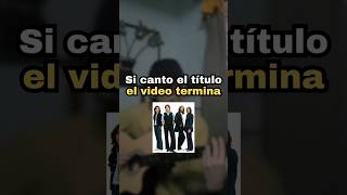 Si CANTO el TÍTULO de la CANCIÓN el video TERMINA [upl. by Doraj1]