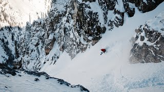 Madison Rose Ostergren  AMGA Ski Guide Course Movement Video [upl. by Lacy372]