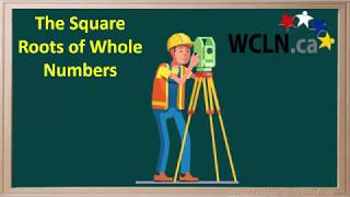 WCLN  Math  square roots [upl. by Anaicilef]