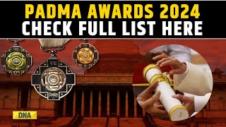 Padma Awards 2024 Check Full List Of Padma Shri Awardees For The Year Of 2024 [upl. by Ydnyl328]