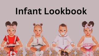 Sims 4 Infant Lookbook  CC Folder [upl. by Cirdor]