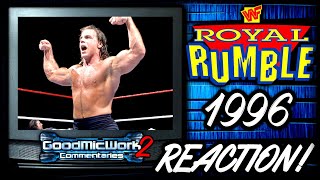 Reacting To The 1996 WWE Royal Rumble Match [upl. by Leorsiy766]