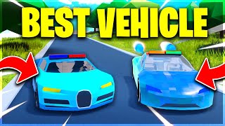 10 FASTEST Vehicles To BUY in Roblox Jailbreak 2024 [upl. by Samella]