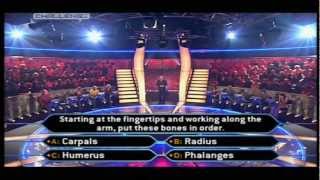 Who Wants to Be a Millionaire UK  11th 14th October 2003  Professors and Freshers special 23 [upl. by Leahkim505]