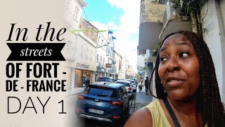 Martinique  In the streets of FortdeFrance  Day 1 [upl. by Ihteerp]