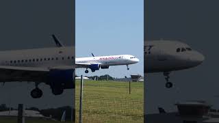 Anadolu jet  REJECTED LANDING at London Stansted [upl. by Guglielmo]