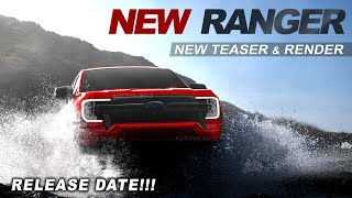 2022 FORD RANGER  Officially Release Date New Teaser and Our Fresh Renderings [upl. by Radmilla]