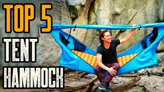 TOP 5 BEST HAMMOCK TENT for CAMPING amp BACKPACKING [upl. by Siubhan336]