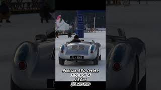 A Porsche 550 Spyder in St Moritz [upl. by Fotinas541]