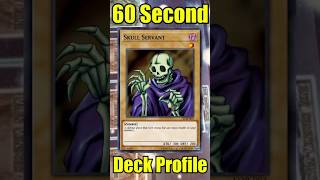 60 Second Branded Skull Servant Deck Profile yugioh deckprofile shorts [upl. by Adarbil]