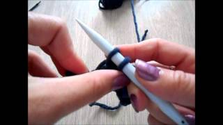 Tuto tricot  Rabattre les mailles bind off [upl. by Vasquez]