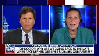 Marilyn Singleton joins Tucker Carlson [upl. by Dnamron875]