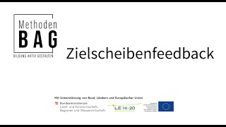 Zielscheibenfeedback  Methoden BAG  Bildung aktiv gestalten [upl. by Akitnahs]