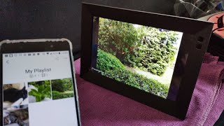 Nixplay Photo Frame Speaker Volume Test  Gadget Explained Extended Unboxing [upl. by Zakaria]