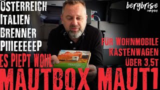 MAUT1  die Mautbox für Wohnmobile  Kastenwagen über 35t und über 3m [upl. by Olegnaleahcim66]