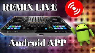 Remix Live🎛️  Dj Pro apk 📱 جليل باليرمو باي باي سلام 😍 [upl. by Yuji]