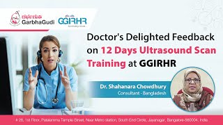 Doctors Delighted Feedback  12 Days Ultrasound Scan Training at GGIRHR  Ultrasound Scan Course [upl. by Asenev]