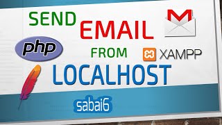 Sending Email From Localhost using PHP XAMPP GMAIL [upl. by Levesque923]