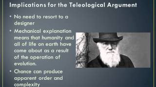 C Darwinist Objections to the Teleological Argument [upl. by Jocelyn]