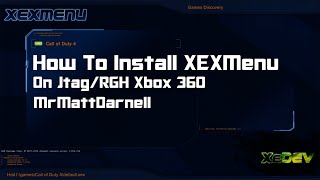 How to Install XeXMenu 12 RGHJTAG [upl. by Refotsirc]