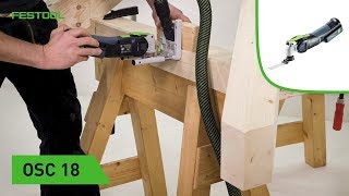 Festool TV Folge 155 OSC 18 Schwellensanierung [upl. by Arataj]