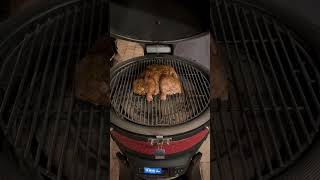 Spatchcock Chicken on Konnected Joe grill [upl. by Nihs]