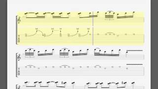 Metallica Astronomy kirk solo tablature [upl. by Melisent895]