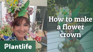 Restore Nature Now How to make a flower or fungi crown [upl. by Darreg]