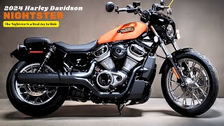 The Nightster Is a Real Joy to Ride  2024 Harley Davidson Nightster [upl. by Alehs968]