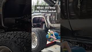 always missing 10mm socket youtube shortsfeed shorts squarebody diesel truck automobile [upl. by Efinnej]