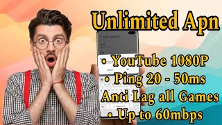 Best APN for Unlimited Free Internet  2024 For All Network [upl. by Dorfman995]