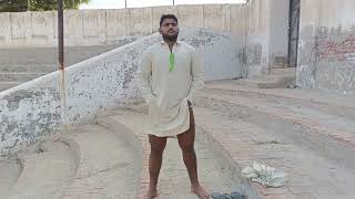 How to wear langot Saqib pehlwan complete ✅💯 and easy method to cardio workout viral video [upl. by Berard]