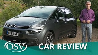 Citroen C4 Picasso InDepth Review 2016 [upl. by Yerffoeg]