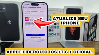 APPLE LIBEROU O IOS 1761 OFICIAL [upl. by Landrum]