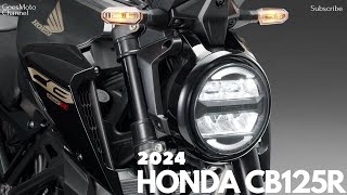 2024 Honda CB125R  A Improved Design Performance and Modern Features [upl. by Yemerej341]