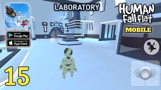 Human Fall Flat  Laboratory  Mobile Gameplay AndroidIOS Part 15 [upl. by Akelam]