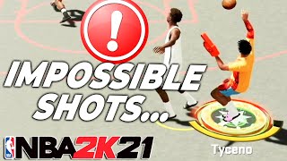 Ive been making IMPOSSIBLE SHOTS on NEXT GEN NBA 2K21 [upl. by Ainesey33]