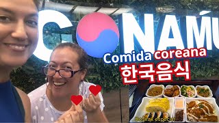 Cómo es la comida coreana en Perú [upl. by Elaine]