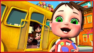 Wheels on The Bus wheelsonthebus Most Viewed Video  Buses Songs  Bmbm Preschool Cartoon [upl. by Charlean54]