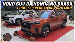 NOVO HONDA ELEVATE 2024 MELHOR QUE YARIS CROSS 2024 E PREÇO TAMBÉM [upl. by Quill265]