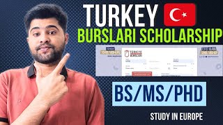 Turkey burslari scholarship turkey 🇹🇷  BSMSpHD [upl. by Enirtak]