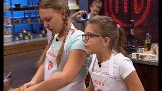 Dla Michaliny i Julki to zadanie było dziecinnie proste MasterChef Junior [upl. by Sidnarb]