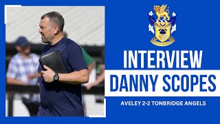 PostMatch Reaction Danny Scopes  Aveley 22 Tonbridge Angels [upl. by Auburn906]