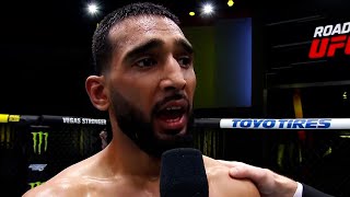 Anshul Jubli Octagon Interview  UFC Vegas 68 [upl. by Lionello]