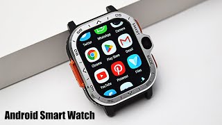 VWAR Android Smartwatch with Sim Card Dual Camera NFC GPS 4G Wifi Smart Watch Phone [upl. by Asiul39]